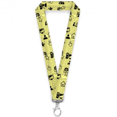 Lanyard personalizat computer fun
